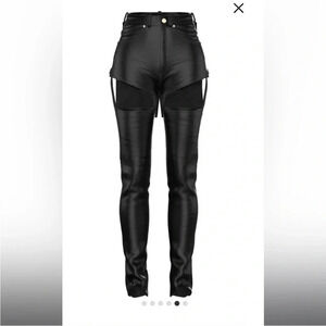 NWT $380 Sublime Havoc Tuxedo Chaps 100% Genuine Leather Sz S